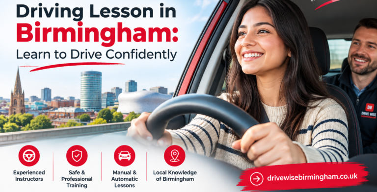 Driving Lesson in Birmingham: Learn to Drive Confidently