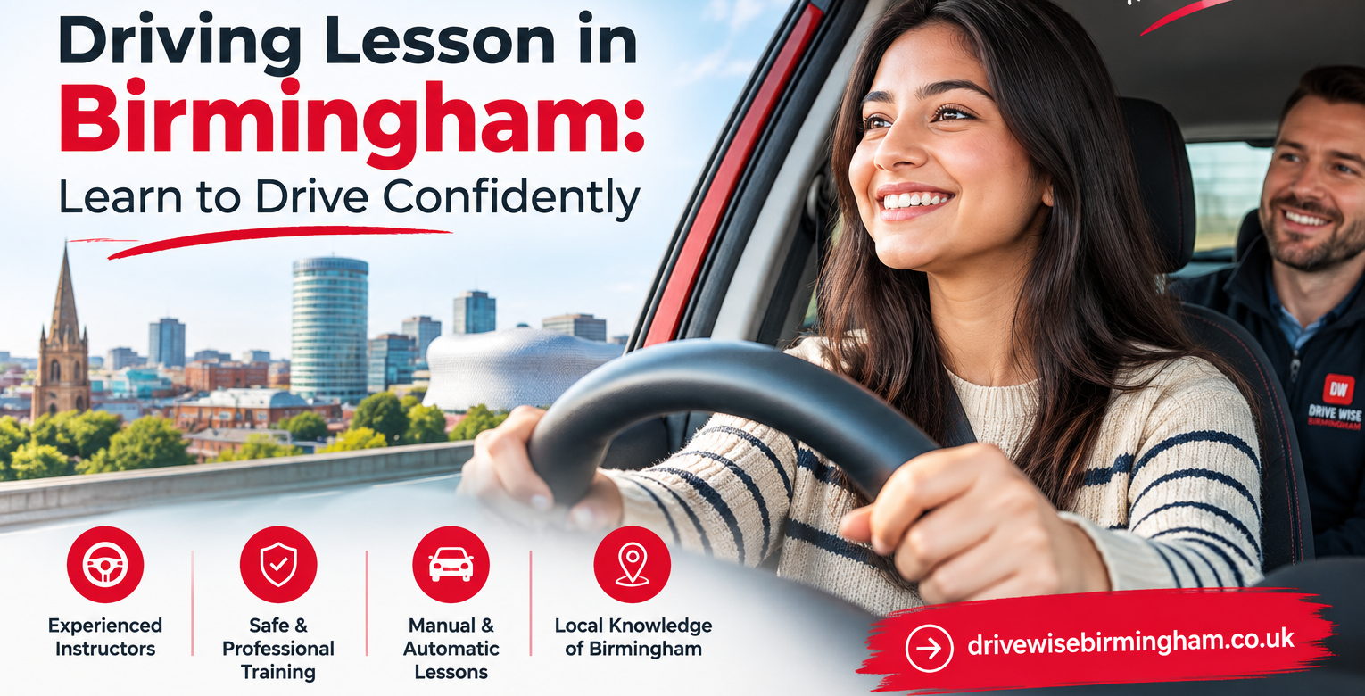 driving lesson in Birmingham